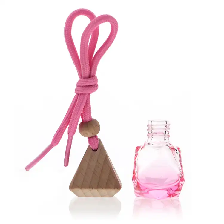 Wholesale 8ml Empty Hanging Multiple Colour Diamond Shape Car Air ...