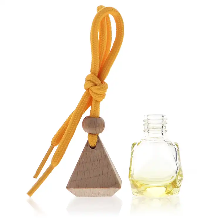 Wholesale 8ml Empty Hanging Multiple Colour Diamond Shape Car Air ...